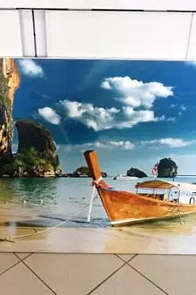 Фотография на деревянном каркасе