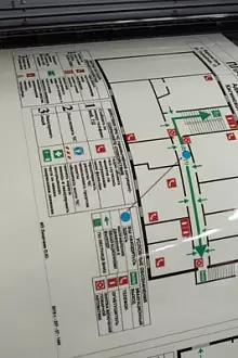 Печать плана эвакуации